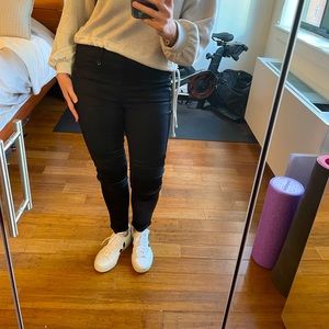 True Religion black jean/legging pants size large